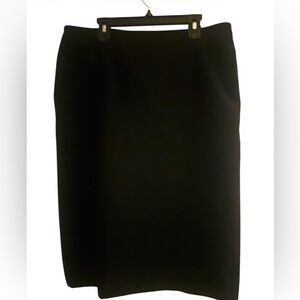 Calvin Klein Classic Black Pencil Skirt